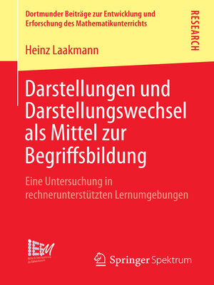 cover image of Darstellungen und Darstellungswechsel als Mittel zur Begriffsbildung